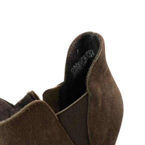 NWOB Munro Women's Jackson Suede Brown Booties Size 9M -$230 - Picture 8 of 10